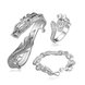 Wholesale Classic Silver Animal Jewelry Set TGSPJS290