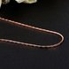 Wholesale Trendy Rose Gold Geometric Chain Nceklace TGCN012