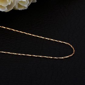 Wholesale Romantic 24K Gold Geometric Chain Nceklace TGCN019