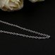 Wholesale Trendy Platinum Geometric Chain Nceklace TGCN034