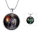 Wholesale Trendy Silver Sorceress Luminous Necklace TGLP133