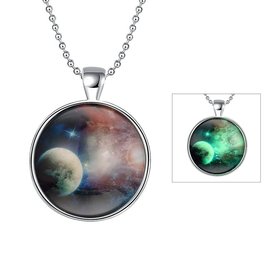 Wholesale Trendy Vast Sky Luminous Necklace TGLP023