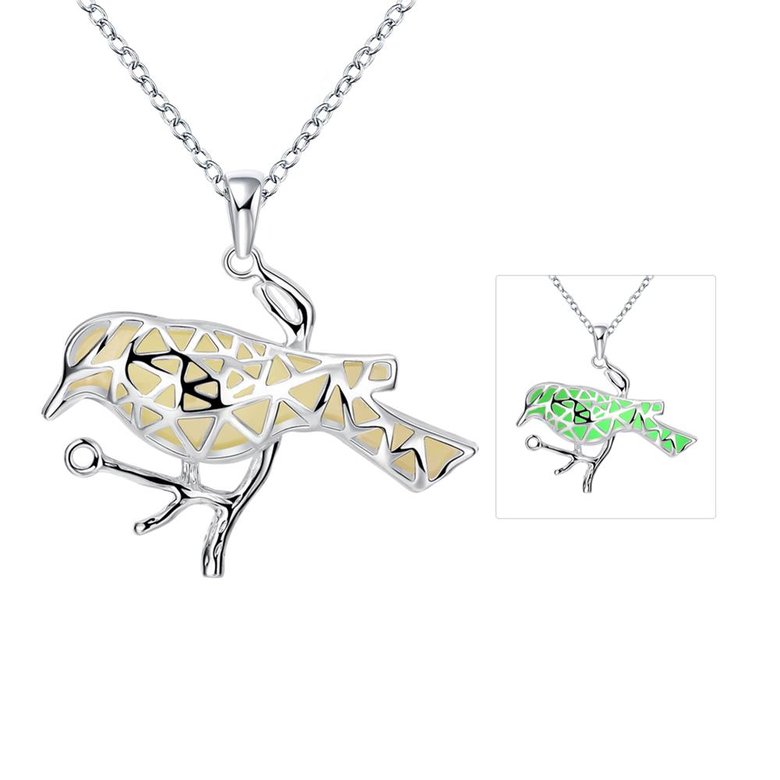 Wholesale Trendy Silver Animal Necklace TGLP047