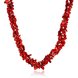 Wholesale Vintage Geometric Red Crystal Necklace TGNSP075