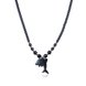 Wholesale Vintage Rhodium Animal Rhinestone Necklace TGNSP023