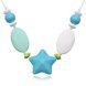 Wholesale Bohemia Star Silicone Necklace TGSN064