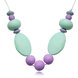 Wholesale Bohemia Geometric Silicone Necklace TGSN071