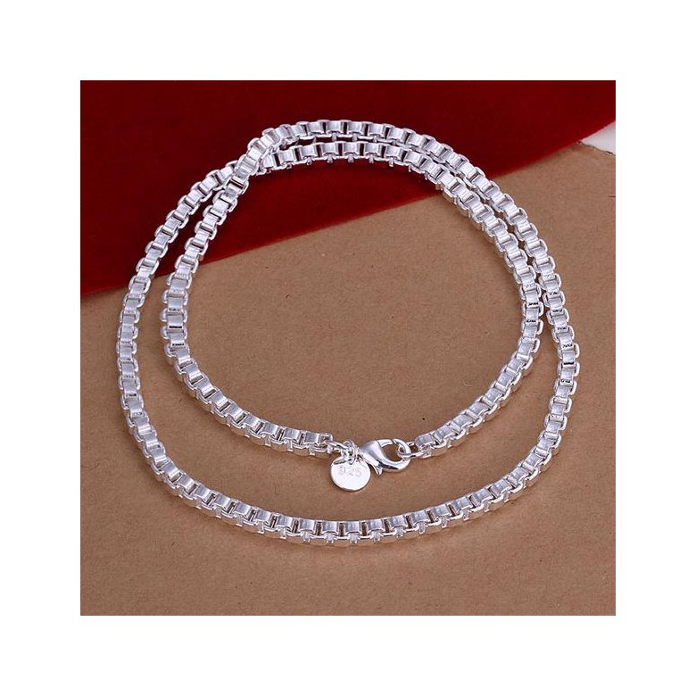 Wholesale Cute Silver Geometric Necklace TGSPN505