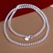 Wholesale Cute Silver Geometric Necklace TGSPN505