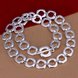 Wholesale Romantic Silver Round Necklace TGSPN547