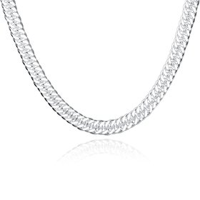 Wholesale Romantic Silver Key Necklace TGSPN562
