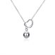 Wholesale Classic Silver Ball Necklace TGSPN736