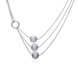Wholesale Classic Silver Ball Necklace TGSPN751