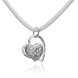Wholesale Romantic Silver Heart Necklace TGSPN081