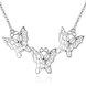 Wholesale Romantic Silver Animal Necklace TGSPN310