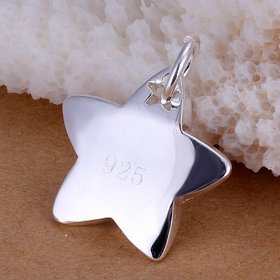 Wholesale Romantic Silver Star Pendants TGSPP018