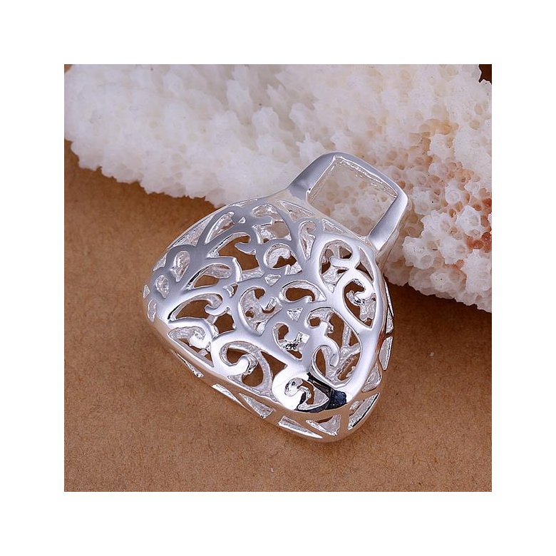 Wholesale Classic Silver Lock Pendants TGSPP023