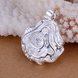 Wholesale Romantic Silver Plant Pendants TGSPP026