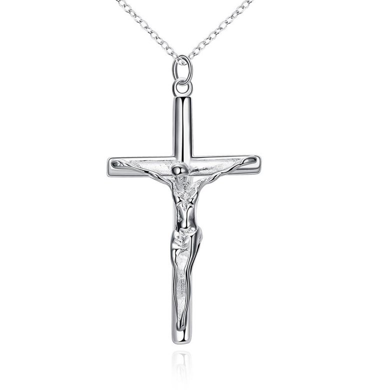 Wholesale Trendy Silver Cross Pendants TGSPP042