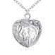Wholesale Romantic Silver Animal Pendants TGSPP059