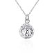 Wholesale Romantic Silver Ball Pendants TGSPP072