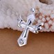 Wholesale Trendy Silver Cross CZ Pendants TGSPP080