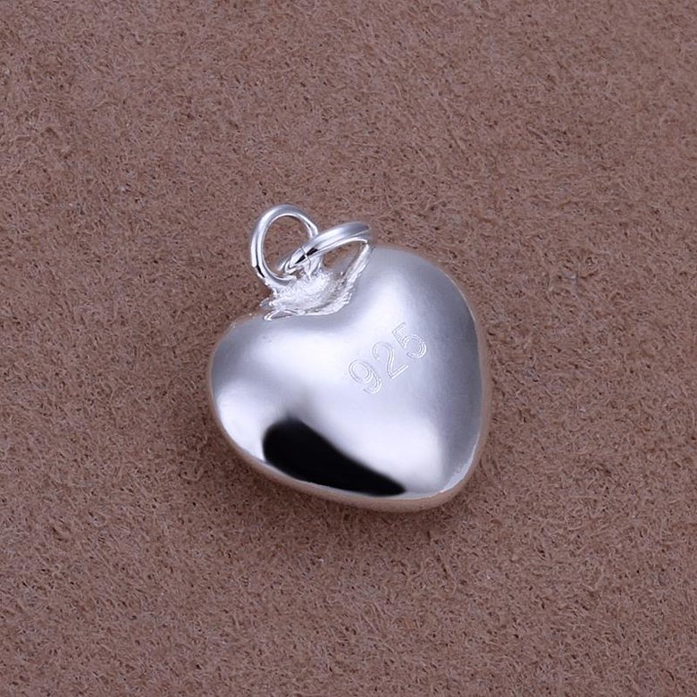 Wholesale Trendy Silver Heart Pendants TGSPP086