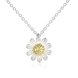 Wholesale 925 Silver Chrysanthemum Necklace TGSSN157