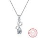 Wholesale Fashion 925 Sterling Silver CZ Necklace TGSSN028