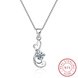 Wholesale Fashion 925 Sterling Silver CZ Necklace TGSSN042