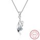 Wholesale Fashion 925 Sterling Silver CZ Necklace TGSSN045