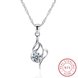 Wholesale 2018 Deal 925 Sterling Silver CZ Necklace TGSSN076