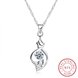 Wholesale New Fashion 925 Sterling Silver CZ Necklace TGSSN079