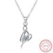Wholesale Top Quality 925 Sterling Silver CZ Necklace TGSSN082