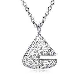 Wholesale Creative Pure S925 Sterling Silver pendant Necklace TGSSN023