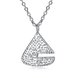 Wholesale Creative Pure S925 Sterling Silver pendant Necklace TGSSN023