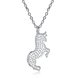 Wholesale Frosting bullfight pure S925 Sterling Silver pandent Necklace TGSSN041