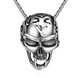 Wholesale Rock 316L stainless steel Skeleton Necklace TGSTN081