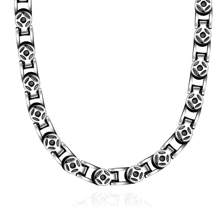 Wholesale Punk 316L stainless steel Geometric Necklace TGSTN113