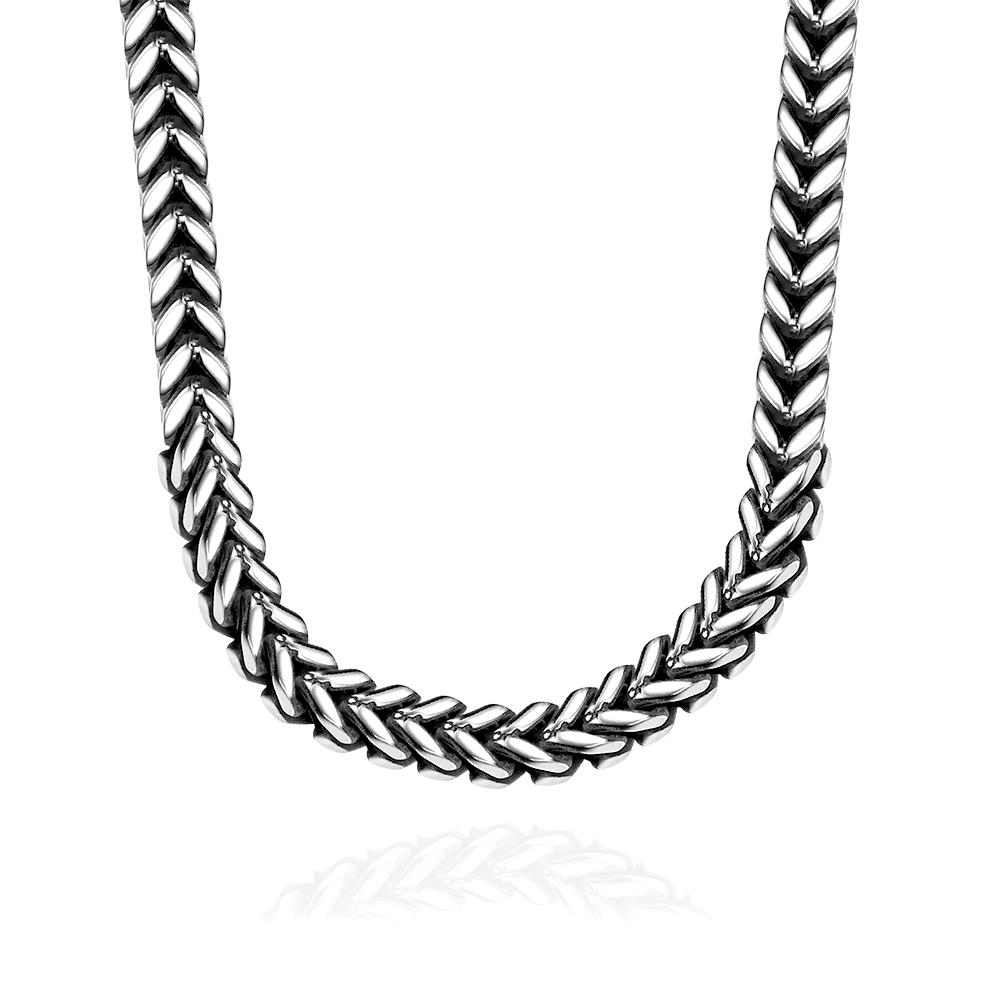 Wholesale Punk 316L stainless steel Geometric Necklace TGSTN115