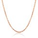 Wholesale Hot selling jewelry stainless steel rose gold plating Necklace TGSTN127