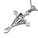 Wholesale Gemini Constellations 316L Stainless Steel Necklace TGSTN073