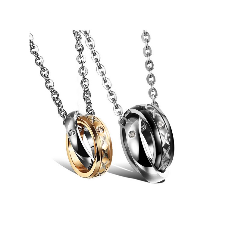 Wholesale Fashion Stainless Steel Couples Pendants New ArrivalLover TGSTN057