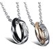 Wholesale New Style Fashion Stainless Steel Couples necklace New ArrivalLover TGSTN058