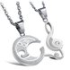 Wholesale The best gifts stainless steel collage couples Necklace TGSTN039
