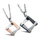 Wholesale The new fashion gift stainless steel couples Necklace TGSTN047