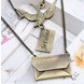 Wholesale Fashioh wholesale jewelry Notification Envelope Owl Magic Pendant Necklace Statement Necklace VGN004