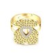 Wholesale Cheap Fashionable bear love ring from china GPR085