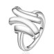 Wholesale New Creative Classic Silver Plated ring New Fashion Women Ring Finger Jewelry for Unisex SPR578