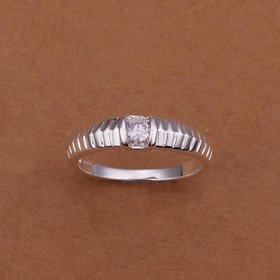 Wholesale Classical simple Carved transverse Women rings Engagement Wedding Rings High Quality Delicate Female Accessories jewelry  TGSPR493